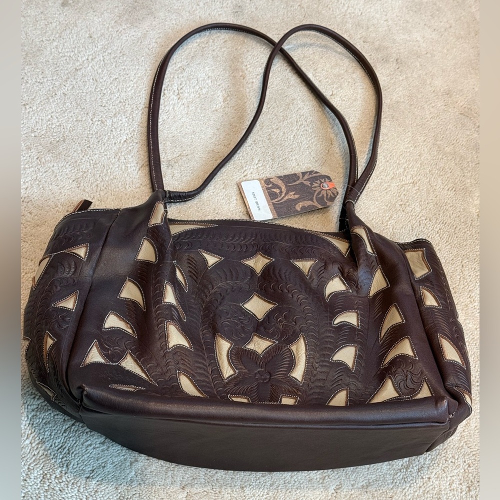 Leather Shoulder Bag - Picture 2 of 11